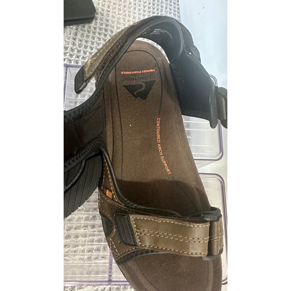 Ozark Trail Brown Sandals Memory Foam Insole Contoured Arch Support - Picture 5 of 8